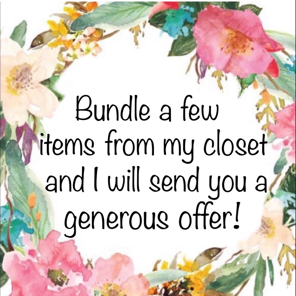 Bundle for a generous offer!